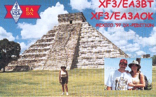 QSL XF3/EA3BT